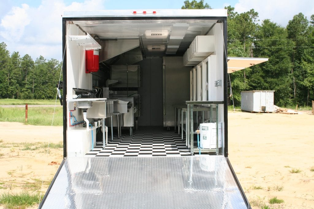 8.5 x 24 Deluxe Mobile Kitchen